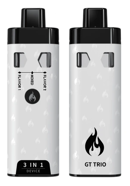 Double Tank 2ml Disposable Live Resin 2 In1 Delta Vape Pen