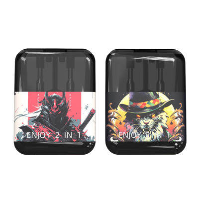 Pluma Vape desechable de doble cámara THC CBD 4 ml (vacía) del fabricante de China