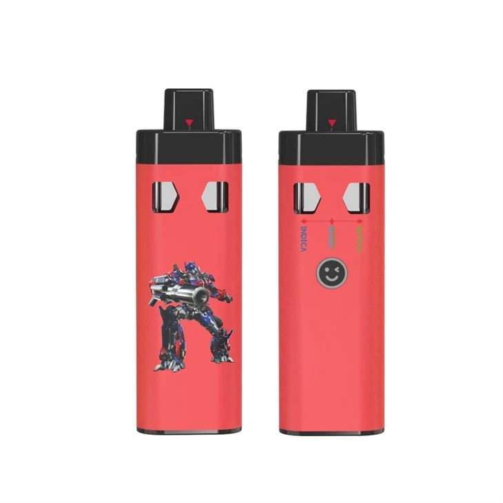 2 Flavors in One Device High Quality Cbd/thc/delta 8 Disposable Vape