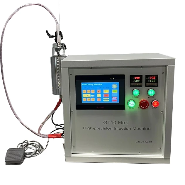 2024 Semi-automatic Honey Liquid 0.5ml 510 Thresd Vape Cartridge Bottle Filling Machines Carts Filler Machine With 550ml Oil Tank Heated System