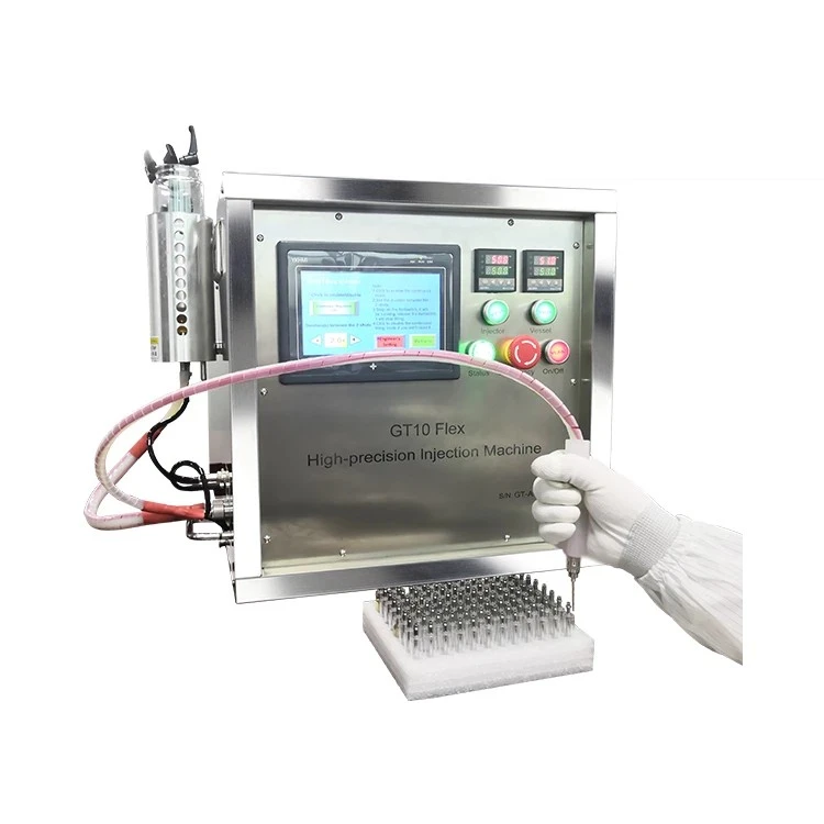 GT10+ 0.5ml 1ml 2ml CBD Oil Filling Machine For Disposable Vape
